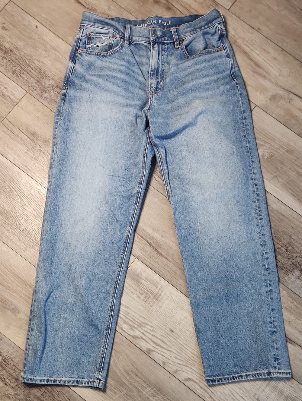 American Eagle Outfitters Strigid Ex-Boyfriend Straight Jeans